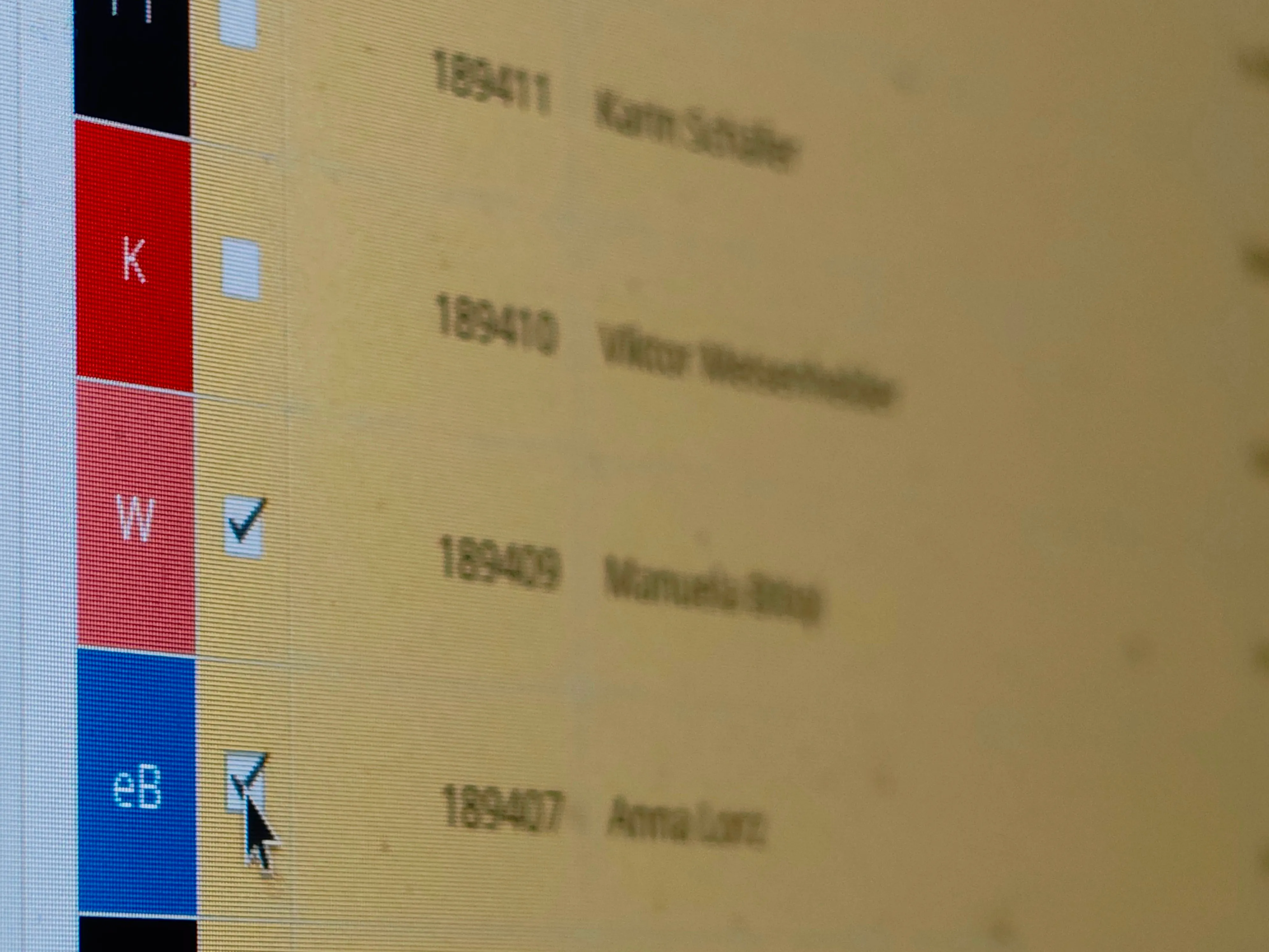 Desktop setup showing multi-channel e-commerce dashboard with eBay, Kaufland, and TikTok marketplace integrations, product sync status, modern workspace with coffee cup, 16:11 aspect ratio, photorealistic