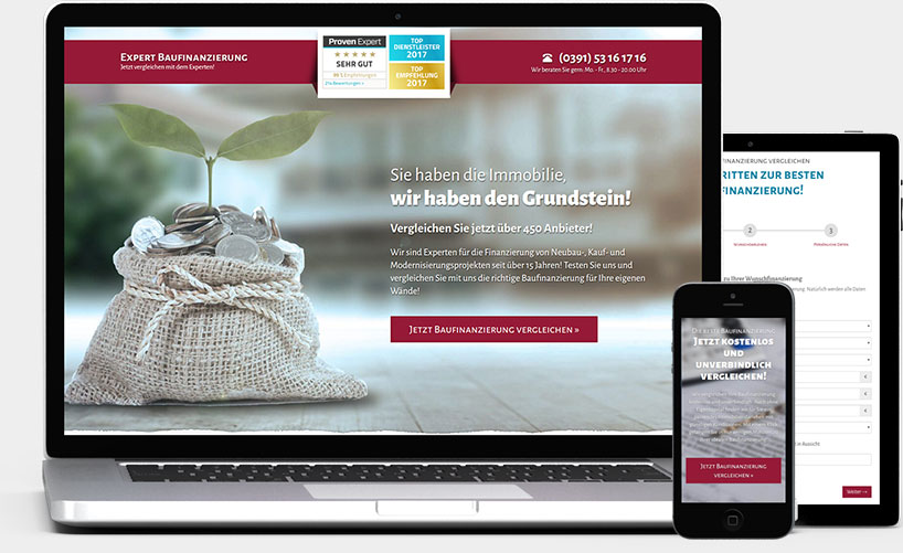 Webdesign baufinanzierung-jetzt-vergleichen.de